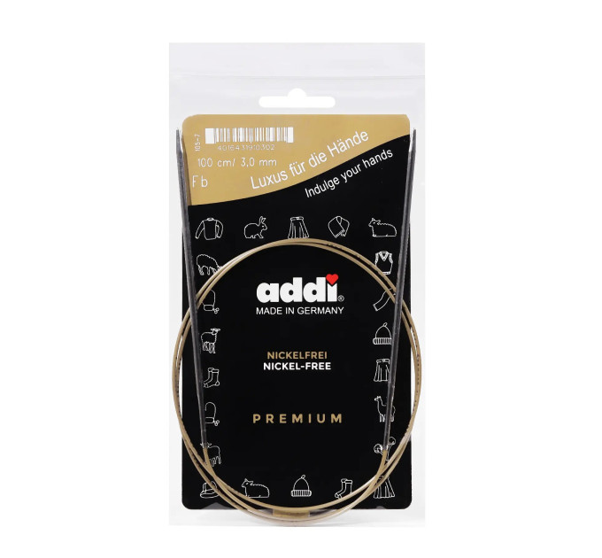 Спиці кругові Addi Classic 100 см арт.105-7/100 3.0 мм 