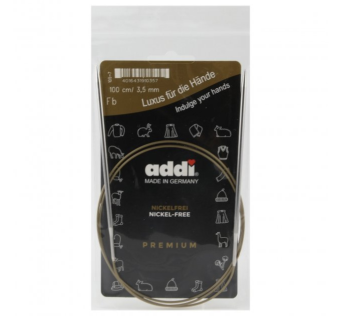 Спиці кругові Addi Classic 100 см арт.105-7/100 3.5 мм 