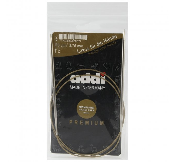 Спиці кругові Addi Classic 100 см арт.105-7/100 3.75 мм 