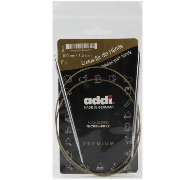 Спиці кругові Addi Classic 100 см арт.105-7/100 4.0 мм 