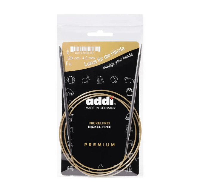 Спиці кругові Addi Classic 120 см арт.105-7/120 4.0 мм 