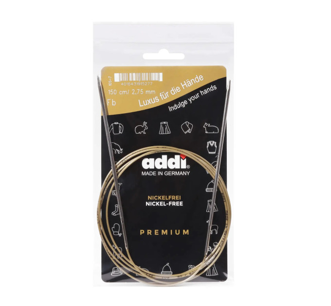 Спиці кругові Addi Classic 150 см арт.105-7/150 2.75 мм 