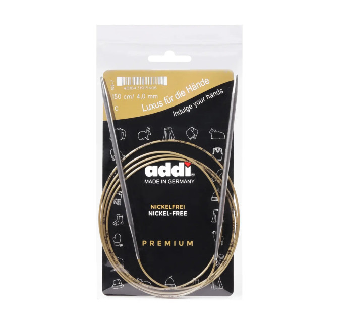 Спиці кругові Addi Classic 150 см арт.105-7/150 4.0 мм 