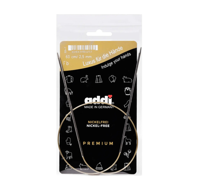 Спиці кругові Addi Classic 60 см арт.105-7/60 2.5 мм 