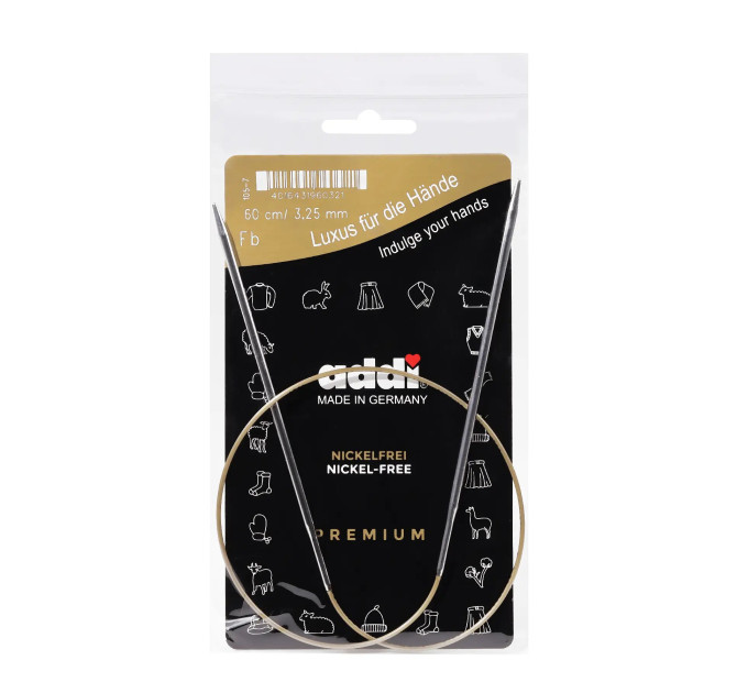 Спиці кругові Addi Classic 60 см арт.105-7/60 3.25 мм 
