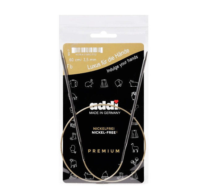 Спиці кругові Addi Classic 60 см арт.105-7/60 3.5 мм 