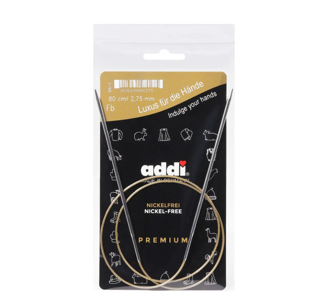 Спиці кругові Addi Classic 80 см арт.105-7/80 2.75 мм 