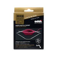 Спиці кругові Addi CraSy Trio Short 21 см арт.160-2/21 5.0 мм 