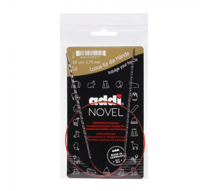 Спиці кругові Addi Novel 60 см арт.717-7/60 2.75 мм  