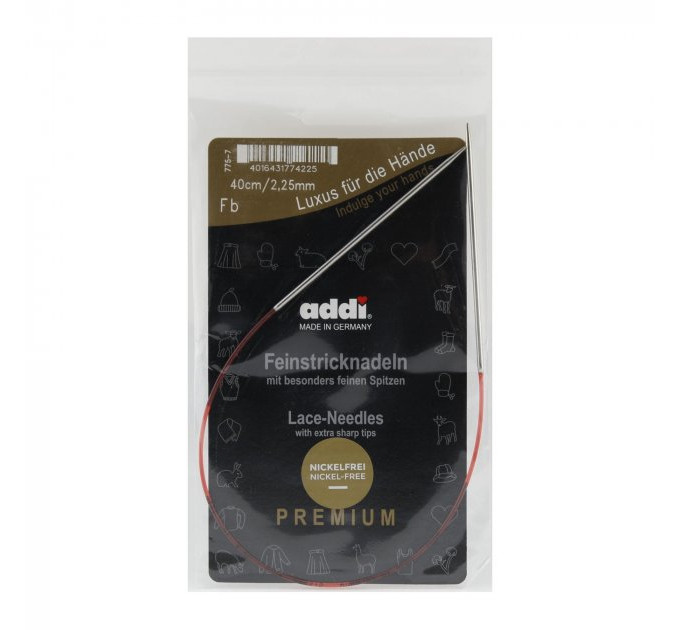 Спиці кругові Addi Classic 40 см арт.775-7/40 2.25 мм  