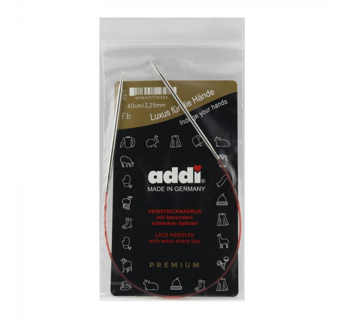 Спиці кругові Addi Classic 40 см арт.775-7/40 3.25 мм  