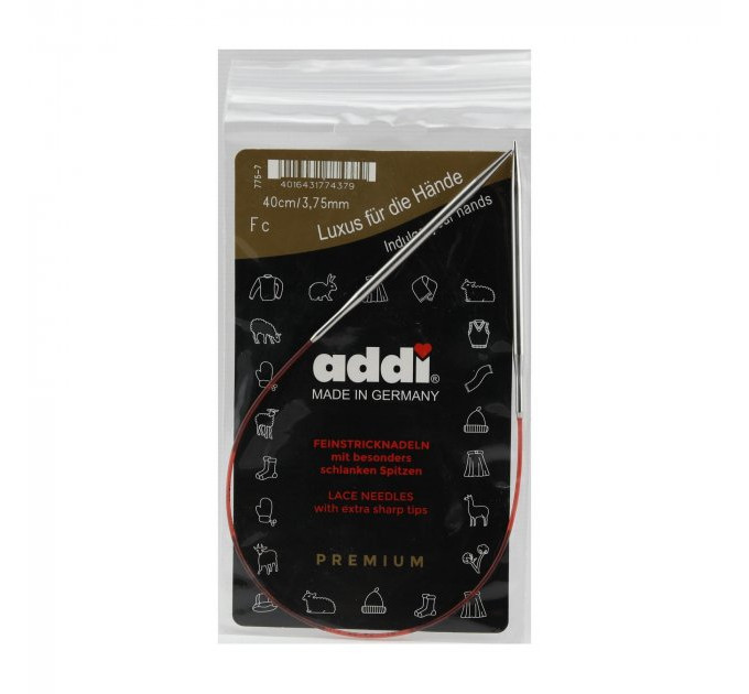 Спиці кругові Addi Classic 40 см арт.775-7/40 3.75 мм  