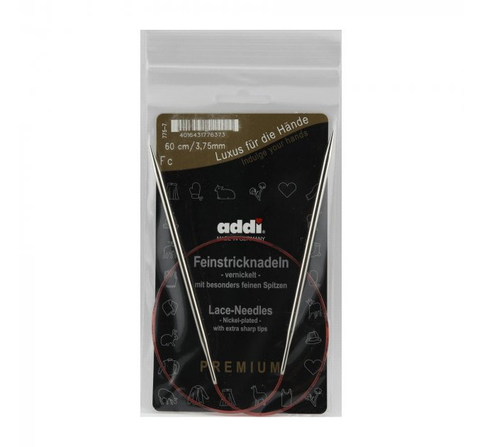 Спиці кругові Addi Classic 60 см арт.775-7/60 3.75 мм  