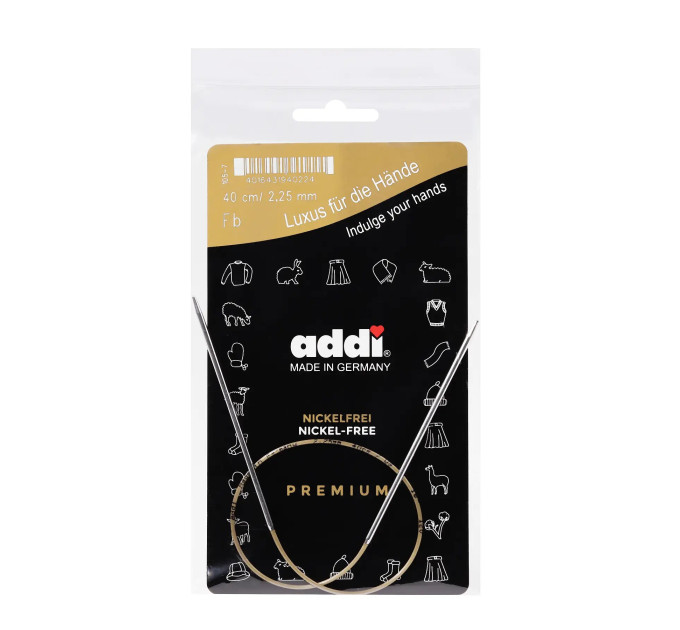Спиці кругові Addi Classic 40 см арт.105-7/40 2.25 мм 
