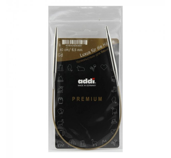 Спиці кругові Addi Classic 40 см арт.105-7/40 6.5 мм 