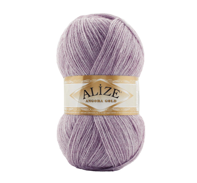 Пряжа Alize Angora Gold | Алізе Ангора Голд 882 бузковий