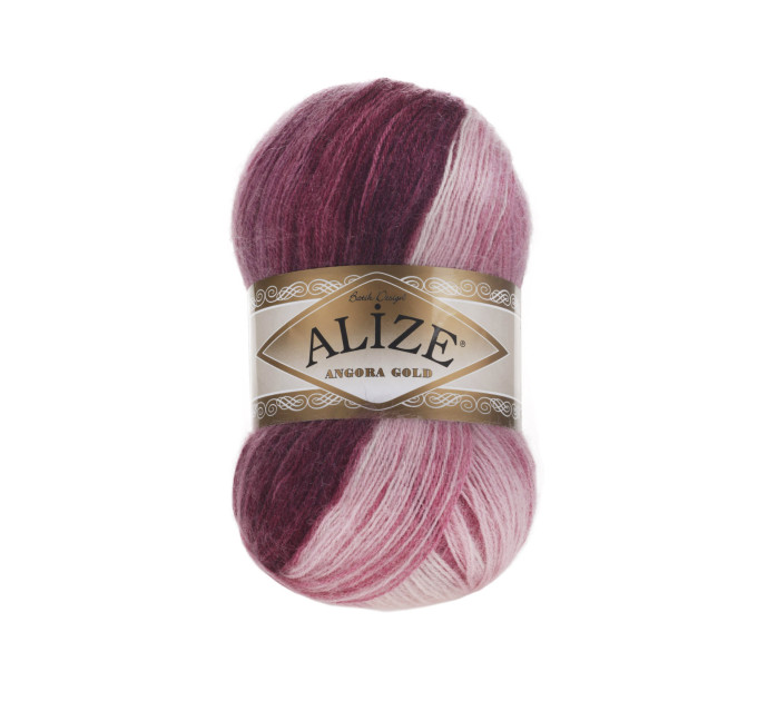 Пряжа Alize Angora Gold Batik | Алізе Ангора Голд Батік 1895