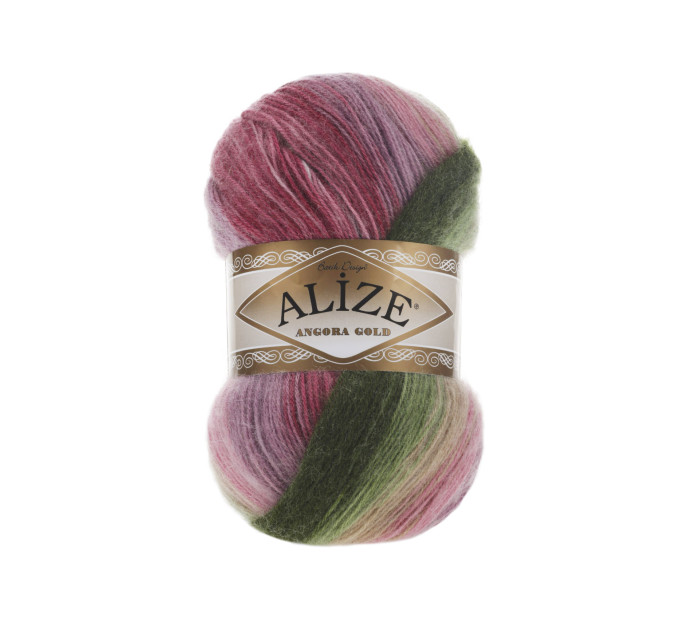Пряжа Alize Angora Gold Batik | Алізе Ангора Голд Батік 2527