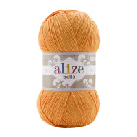 Пряжа Alize Bella 100 | Алізе Белла 100 83 помаранчевий