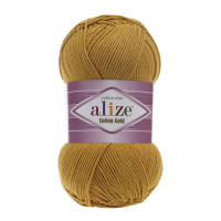 Пряжа Alize Cotton Gold | Алізе Коттон Голд 02 гірчиця