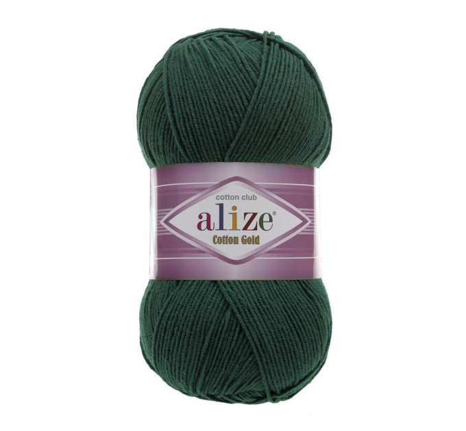 Пряжа Alize Cotton Gold | Алізе Коттон Голд 426 петроль