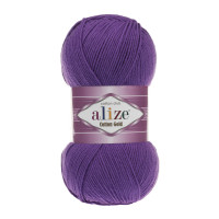 Пряжа Alize Cotton Gold | Алізе Коттон Голд 44 фіолет