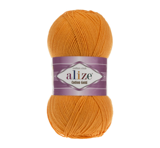 Пряжа Alize Cotton Gold | Алізе Коттон Голд 83 гарбуз