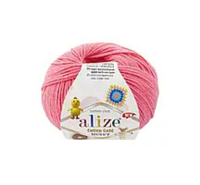Пряжа Alize Cotton Gold Hobby New | Алізе Коттон Голд Хобі Нью 33 рожевий