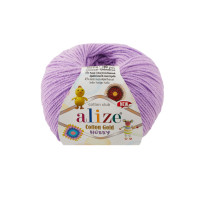Пряжа Alize Cotton Gold Hobby New | Алізе Коттон Голд Хобі Нью 43 бузковий