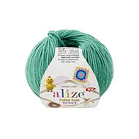Пряжа Alize Cotton Gold Hobby New | Алізе Коттон Голд Хобі Нью 610 смарагд