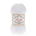 Пряжа Alize Cotton Gold Hobby | Алізе Коттон Голд Хобі 55 білий