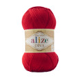 Пряжа Alize Diva | Алізе Діва 106 червоний