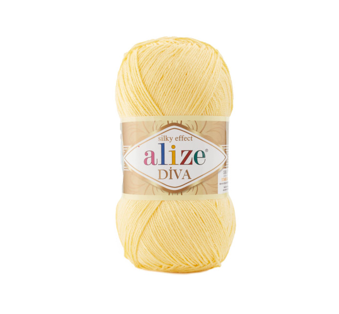 Пряжа Alize Diva | Алізе Діва 187 ананасовий