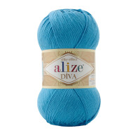 Пряжа Alize Diva | Алізе Діва 245 бірюза