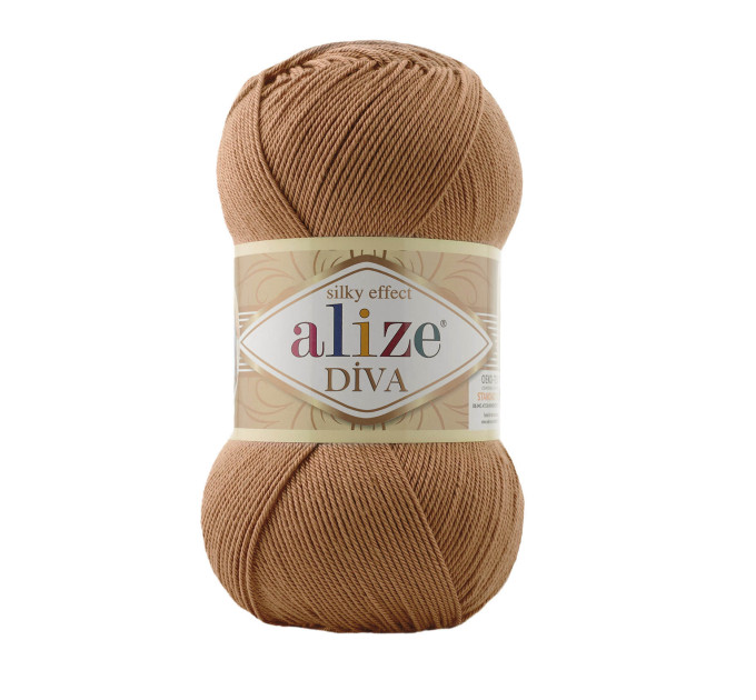 Пряжа Alize Diva | Алізе Діва 261 какао