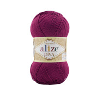 Пряжа Alize Diva | Алізе Діва 326 фуксія