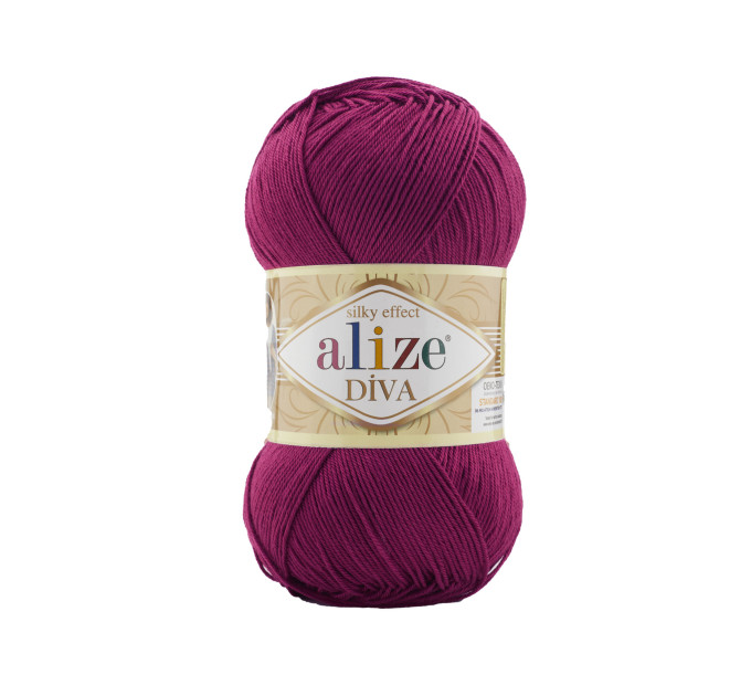 Пряжа Alize Diva | Алізе Діва 326 фуксія