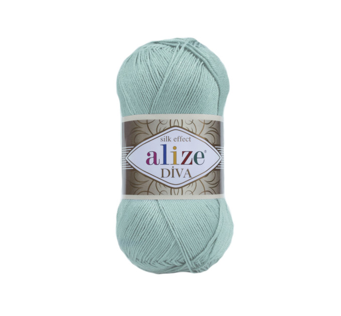 Пряжа Alize Diva | Алізе Діва 463 м'ята