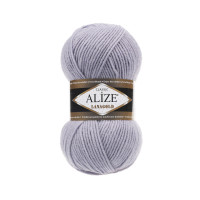 Пряжа Alize Lana Gold | Алізе Лана Голд 200 сірий