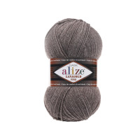 Пряжа Alize Lana Gold Fine | Алізе Лана Голд Файн 240 коричневий меланж
