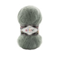 Пряжа Alize Mohair Classic | Алізе Мохер Класік 180 зелено-сірий