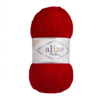 Пряжа Alize My Baby | Алізе Май Бебі 106 червоний