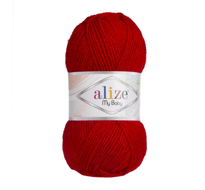 Пряжа Alize My Baby | Алізе Май Бебі 106 червоний