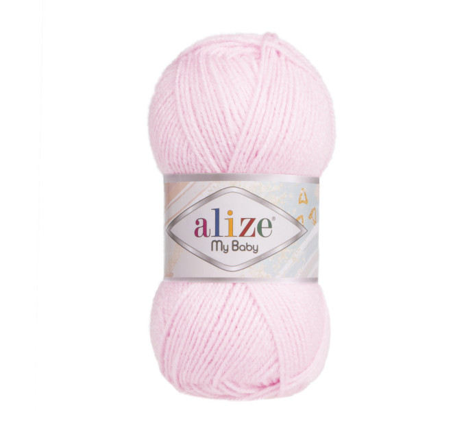 Пряжа Alize My Baby | Алізе Май Бебі 185 дитячий рожевий