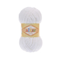 Пряжа Alize Softy 55 білий
