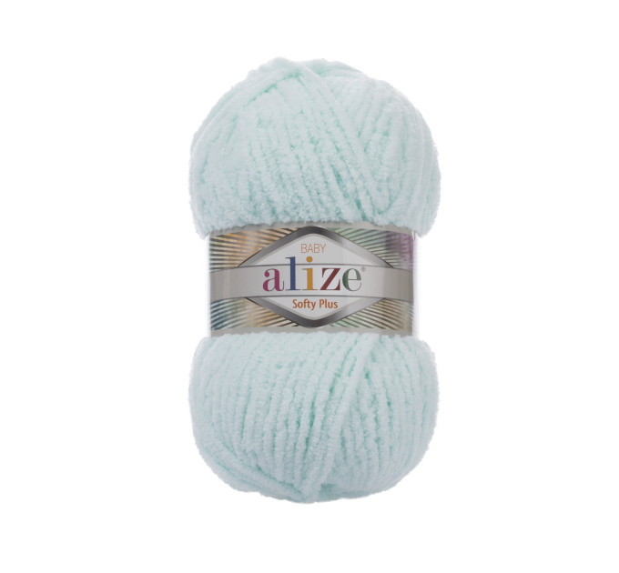 Пряжа Alize Softy Plus (Алізе Софті Плюс) 15 водяна зелень
