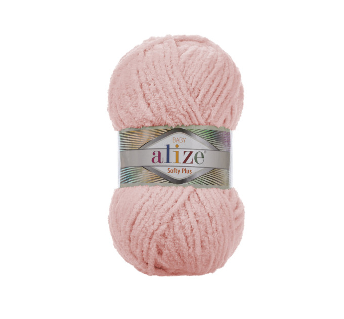 Пряжа Alize Softy Plus (Алізе Софті Плюс) 340 дитячий рожевий