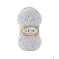 Пряжа Alize Softy Plus 500 світло-сірий
