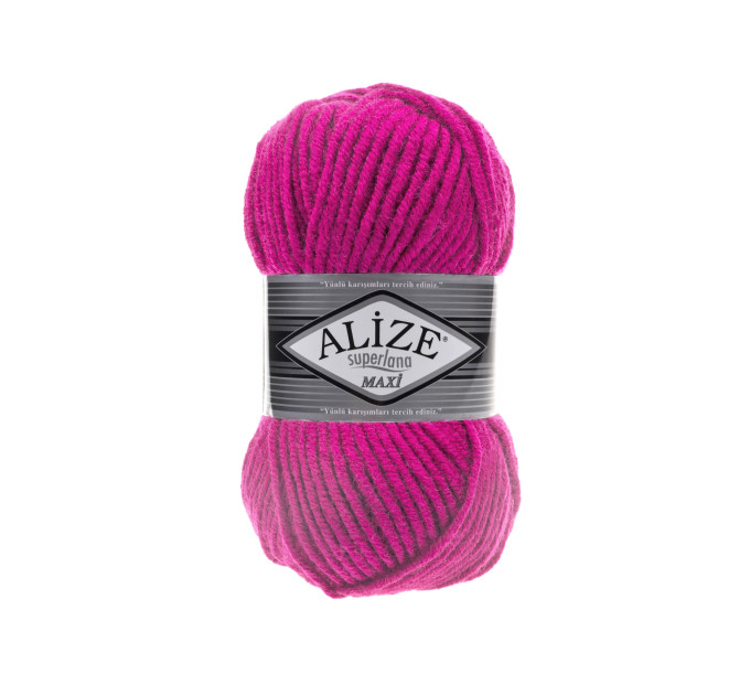 Пряжа Alize Superlana Maxi | Алізе Суперлана Максі 149 фуксія
