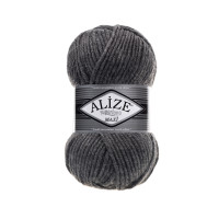 Пряжа Alize Superlana Maxi | Алізе Суперлана Максі 182 середньо-сірий